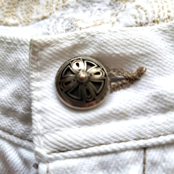 Habitual Straight Leg White Jeans Size 28 - Picture 8 of 16